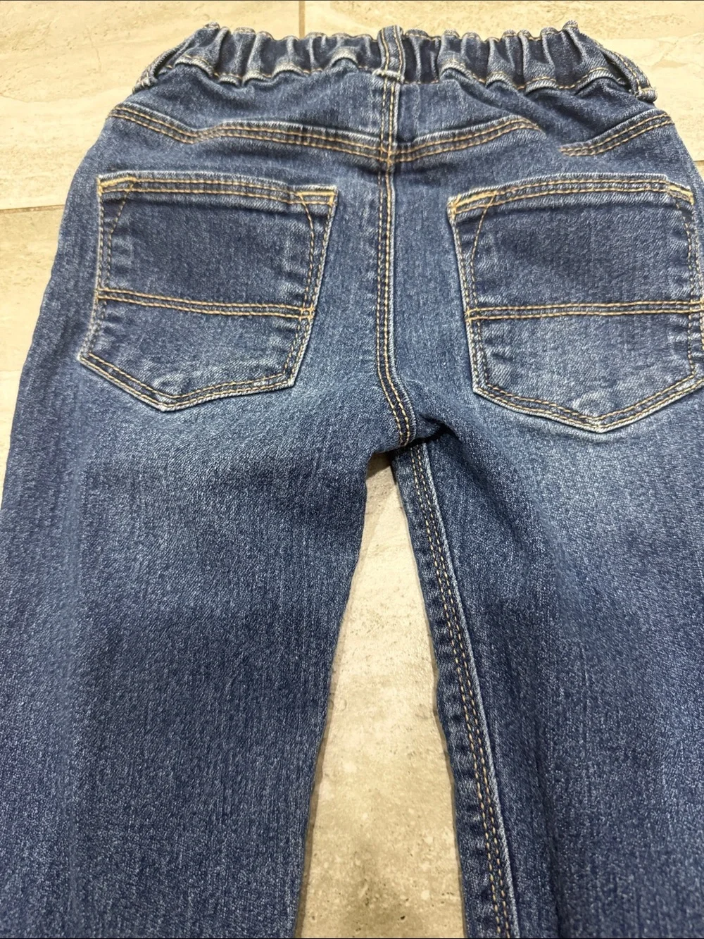 OshKosh B'gosh Dark Blue Distressed Kids Jeans